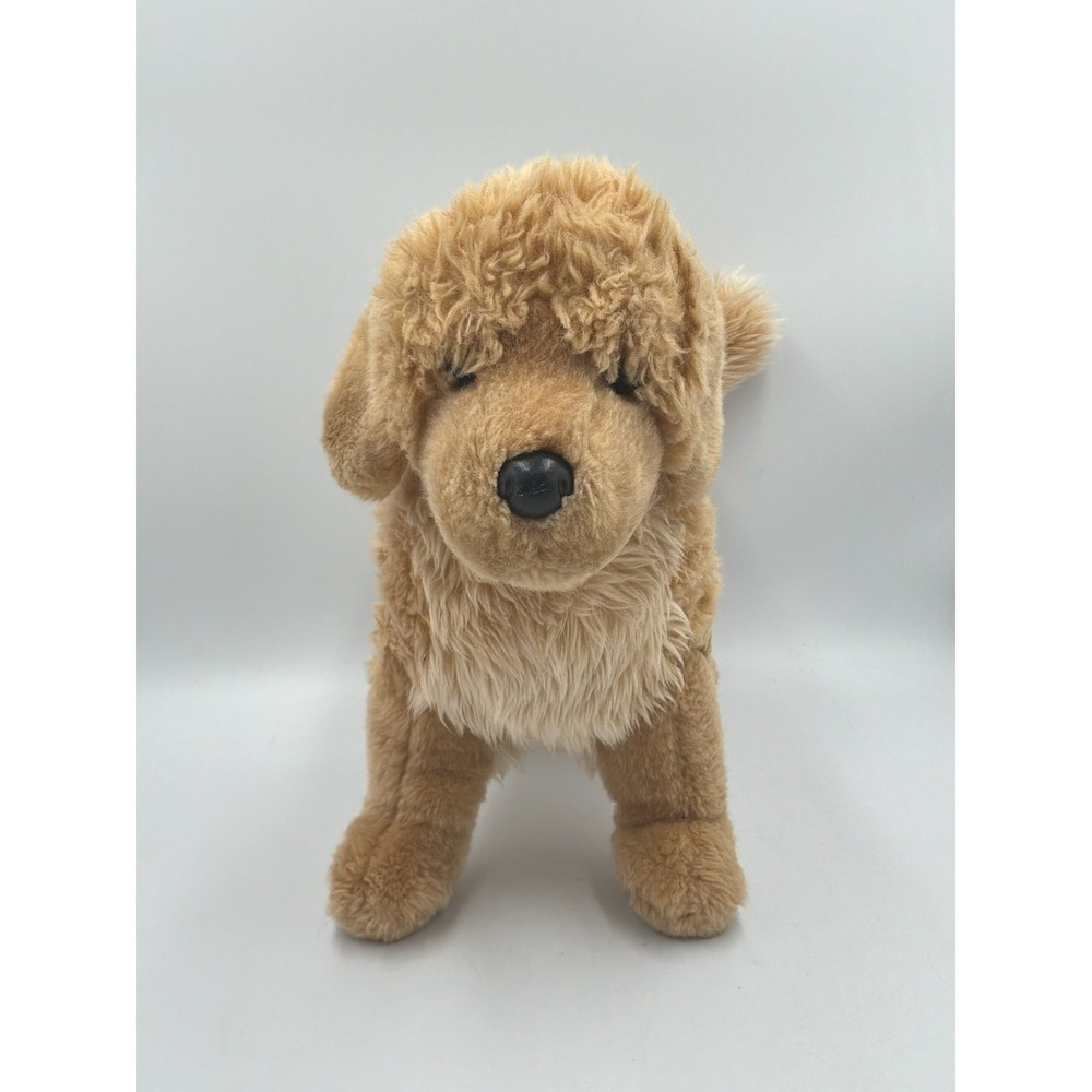 Douglas Cuddle Toys Plush Dog Goldendoodle Tan Shaggy Stuffed Animal 15901